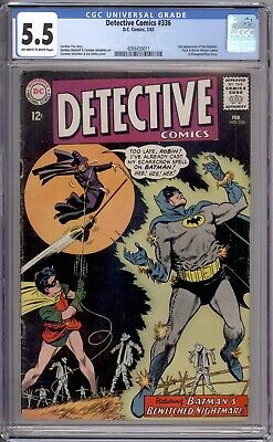 Detective Comics 336 CGC Graded 5.5 FN- DC Comics 1965