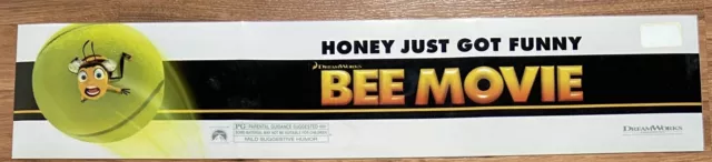 Bee Movie (2007) - Jerry Seinfeld - Movie Theater Mylar / Poster 5x25 Bee Movie (2007) - Jerry Seinfeld - Movie Theater Mylar / Poster 5x25