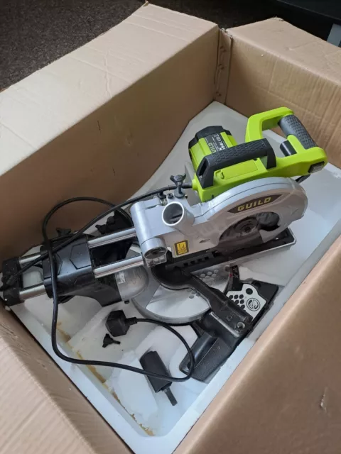 Guild Sliding Mitre Saw with Laser 1700W