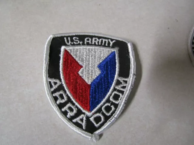 Military Patch Sew On Us Army Material Command Darcom Unusual Older  Arra Dcom