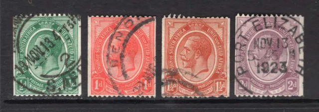 M19998 South Africa 1913-21 SG18/21 - 1913 Coil stamps.