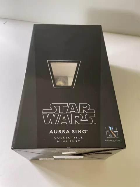 Star Wars Gentle Giant Collection Aurra Sing Mini Bust Neu + OVP (B045)