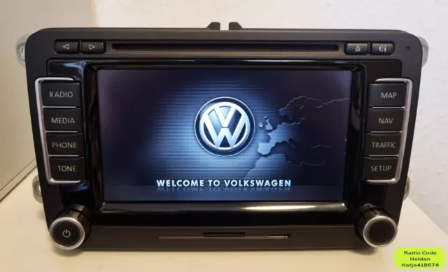 VW Rns 510 Réparer Bateau Erreur Startfehler Volkswagen Golf Passat T5 Touareg