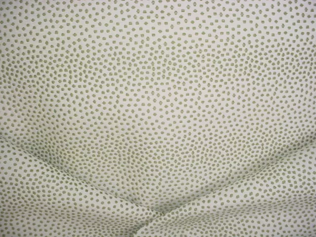 2-1/2Y Kravet Celery Green Textured Cheetah Leopard Chenille Upholstery Fabric