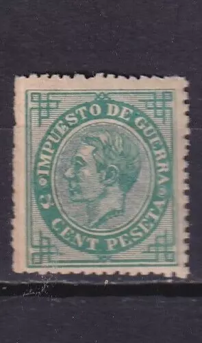 1876 - España  - Alfonso XII - Edifil 183F - Falso Postal Graus 259 tipo I  MNH