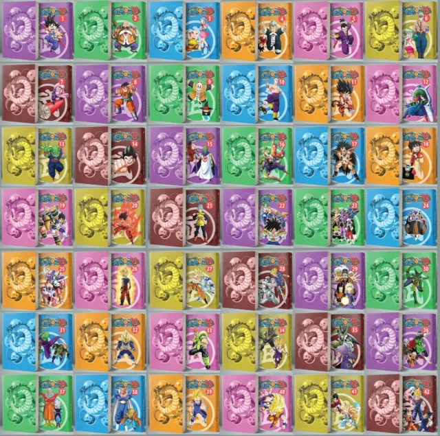 Manga Dragon Ball collection complète livres tome 1 à 21 double intégral en  couleur collection rare