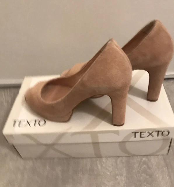 Escarpins Peep Toe Saumon Bershka - Taille 39 - Talon Aiguille - Neuf Sans Boîte