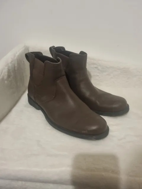 TIMBERLAND CHELSEA BOOTS Waterproof, Mens UK8.5 Brown Ankle Shoes A17XM ...