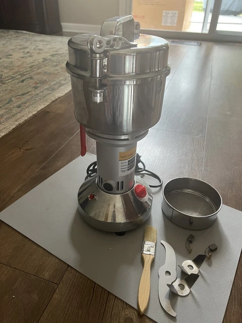HYDDNice  5000g Grain Mill Grinder 2500w 50-300 Mesh 36000RPM  Powder Machine