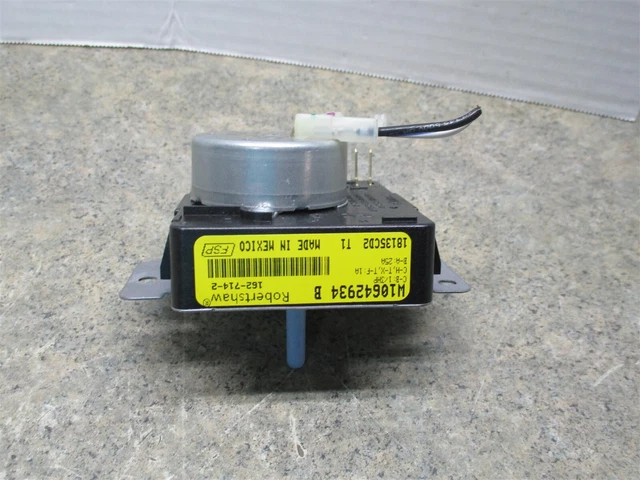 Whirlpool Washer/Dryer Timer Part # W10854240 W10642934B