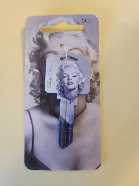 Marilyn Monroe house key blank Schlage