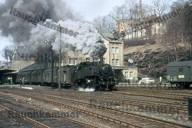 altes PE-Foto DR 86 549 Annaberg 1968 - 10x15