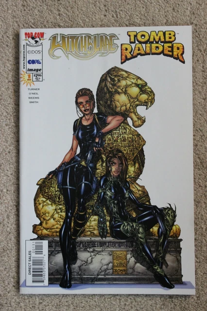 Top Cow Comics Tomb Raider Witchblade #1 1997 Very Good/Excellent Condition