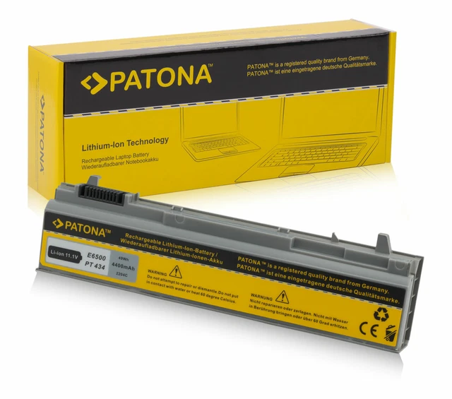 PT434 W1193 4M529 Laptop Akku für Dell Latitude E6400 E6410 E6500 E6510 4400mAh