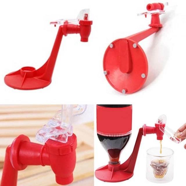 1pc Saver Soda Dispenser Magic Tap Drinking Water Dispense Bottle Upside Down Co