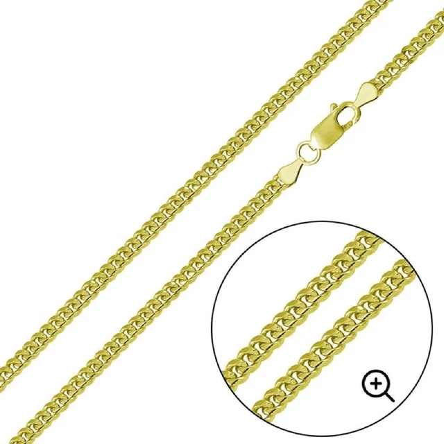 Collier Ras Du Cou Imposant En Argent 925 (maille Grain De Café) - 52g - Occasion Très Bon état
