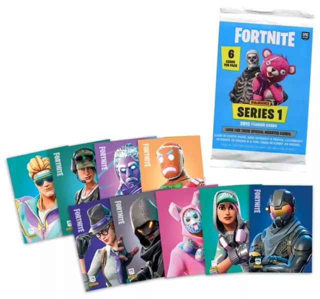 FORTNITE Series 1 Panini Trading Cards PICK YOUR CARD Complete Your Set Singles