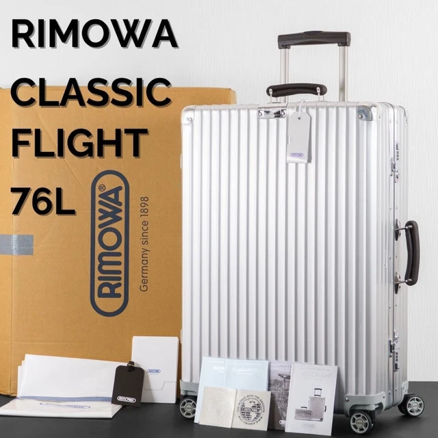 快適グッズ・旅行小物 RIMOWA CLASSIC FLIGHT  76L 5-10泊] リモワ クラシックフライト 76L シルバー 4輪 RIMOWA