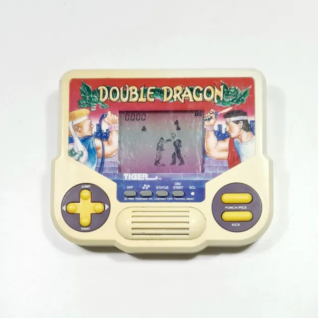 ©1988 Tiger Electronic LCD Handheld DOUBLE DRAGON Beat'em Up/Arcade/Pixel/Retro