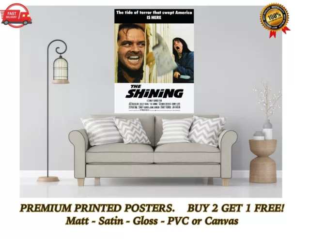 The Shining Classic Movie Large Poster Art Print Gift A0 A1 A2 A3 A4 Maxi