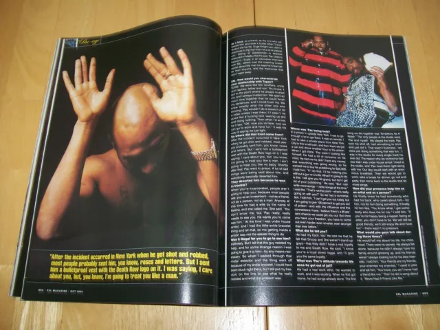 XXL Magazine 2Pac Tribute October 2002 Suge Knight Shock G Clipse Tupac HipHop
