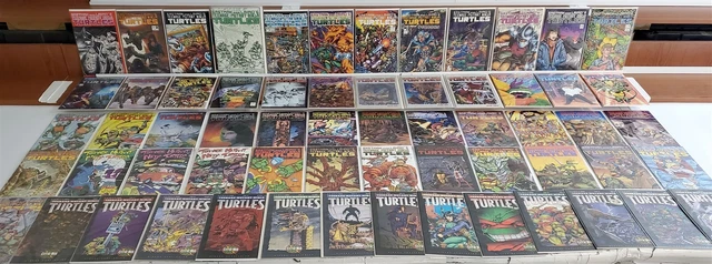 TEENAGE MUTANT NINJA TURTLES (1984) #1-62 FULL RUN LOT HI GRADE Avg NM 9.4