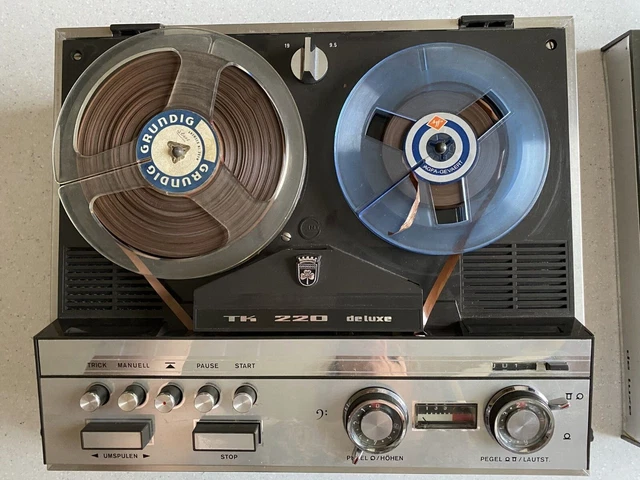 GRUNDIG TK 220 de luxe (magnétophone à bande) - PAS DE LIVRAISON