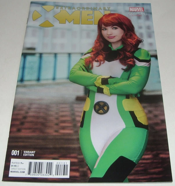 Extraordinary X-Men No 1 Marvel Comic Limited Cosplay Variant Cover January 2016