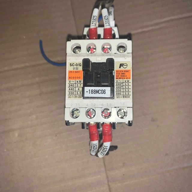 Fuji Electric | 4GC0F0M10 | Non-Reversing Contactor Fuji Electric | 4GC0F0M10 | Non-Reversing Contactor