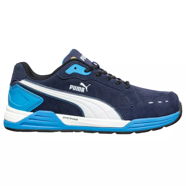 Puma Airtwist Blu Basso S3 Omposite Punta / Intersuola Lavoro Sicurezza Scarpe