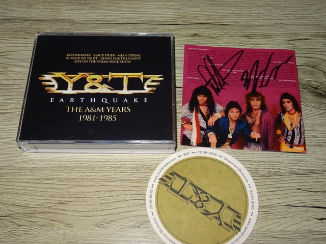 4CD！Y&amp;T/EARTHQUAKE-THE A&amp;M YEARS 1981-85 Y&T - Earthquake - The A&M Years 1981-1985 - YouTube