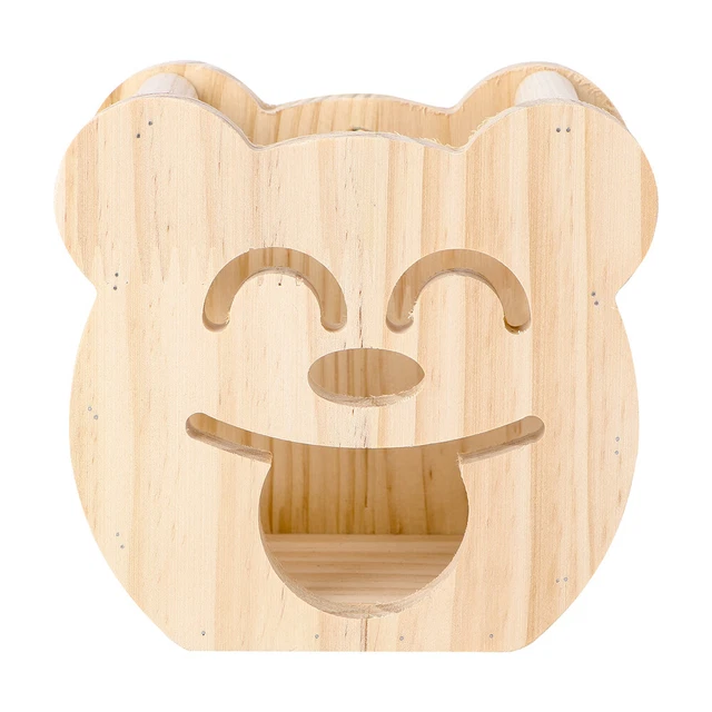 Estante de alimentación de heno de madera menos desperdiciado estante de alimentación mantiene la hierba limpia