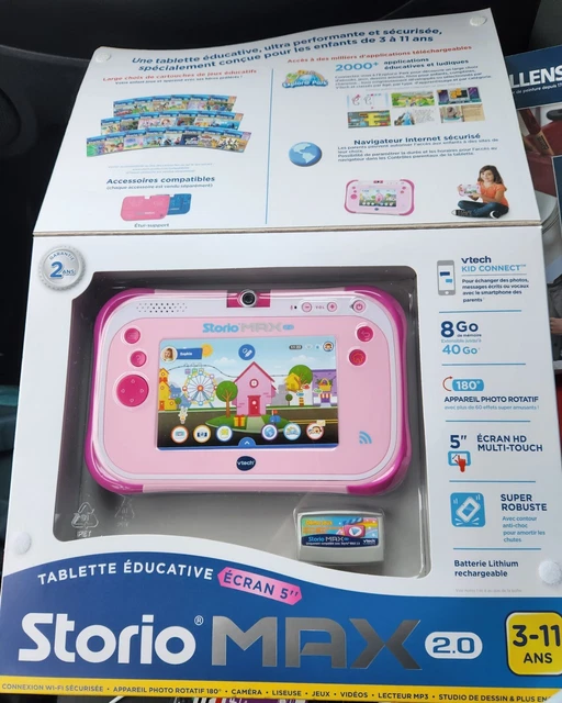 Borne de démo / présentation tablette Storio Max 2.0 Vtech - fonctionelle