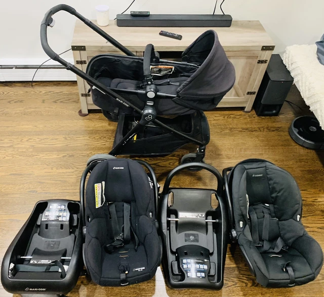 MAXICOSI LILA DUO Car Seat Accessory Kit with Car Seat and Stroller