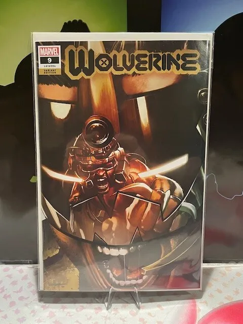 Wolverine #9 - Mico Suayan Trade Dress Variant 🔑Key Marvel Comics 2020 Nm+