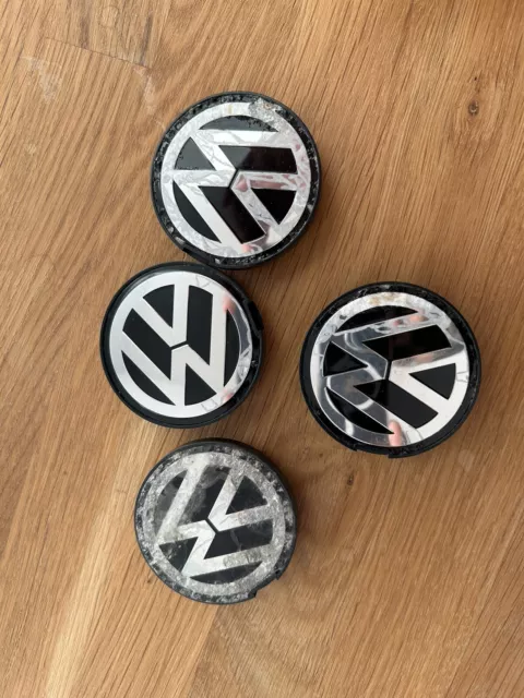vw alloy wheel hub centre caps hubs covers emblem logo 55mm