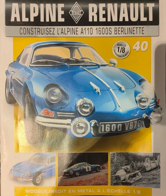 Lot De 33 Numéros RENAULT ALPINE A110 BERLINETTE  1/8 1:8 EAGLEMOSS ALTAYA