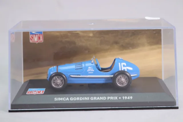 LK324 Altaya 1/43 1:43 Simca Gordini Grand Prix 1949 Les belles années Simca 29