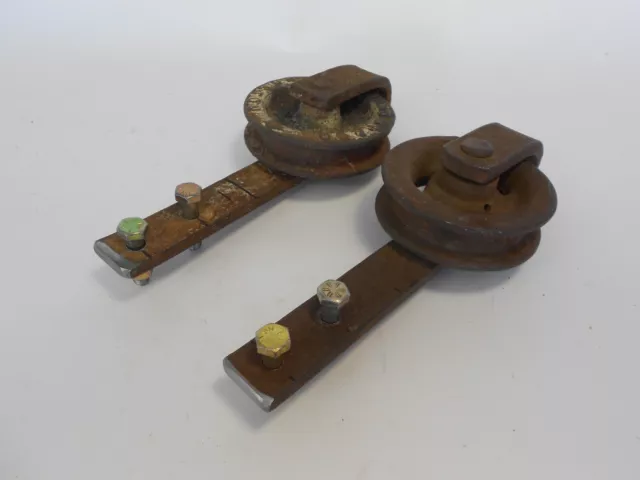 Rustic Barn Door Rollers (the real thing)