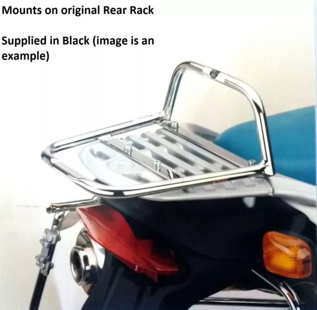 BMW F650 / F650ST Luggage Rack / Top Box Carrier Black HEPCO & BECKER 1993-2000