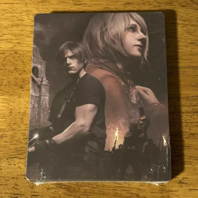 Resident Evil 4 Remake Steelbook ONLY PS5/PS4/Xbox- NO GAME - SEALED!