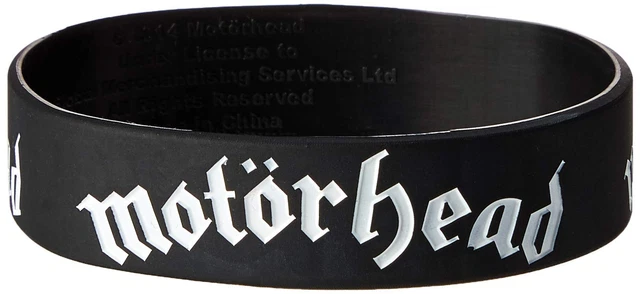 Motorhead: Logo (Braccialetto Gomma) NUOVO
