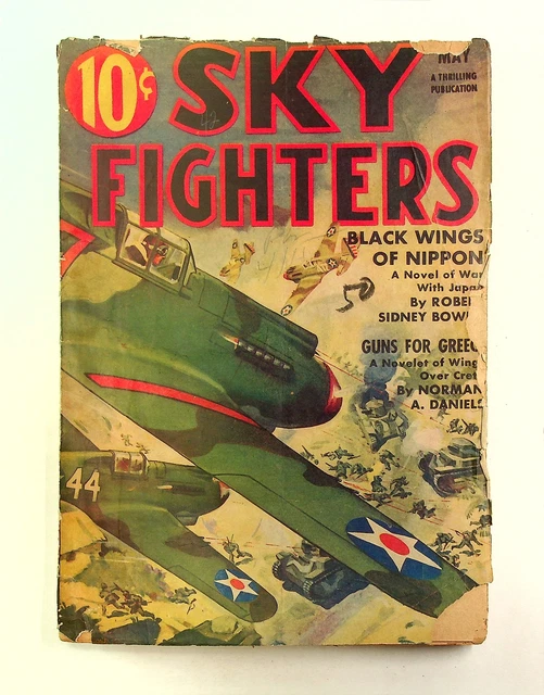 Sky Fighters Pulp May 1942 Vol. 27 #1 PR