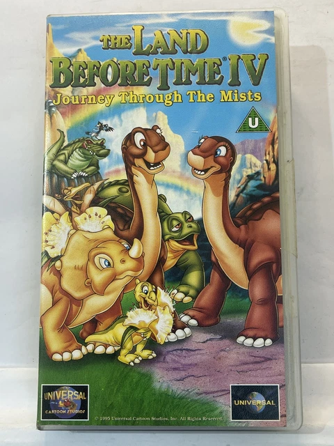 THE LAND BEFORE Time IV Journey Through The Mists VHS 1996 Universal