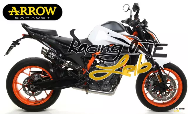 Terminale Di Scarico Arrow Gp2 Dark Omologato Euro4 Ed Euro5 Ktm 790 890 Duke