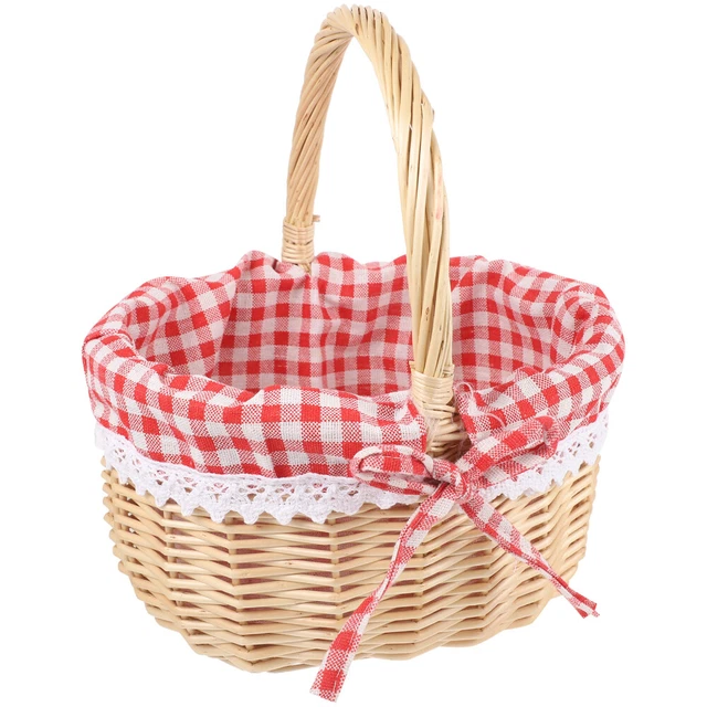 Panier - sacoche vélo,Panier avant de vélo en rotin et osier,sac de
