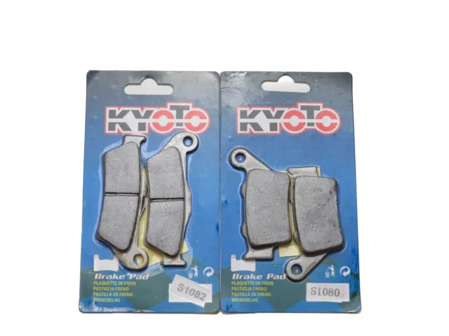 Kyoto Brake Pads Front & Rear For Husqvarna WR 125 1995-1999