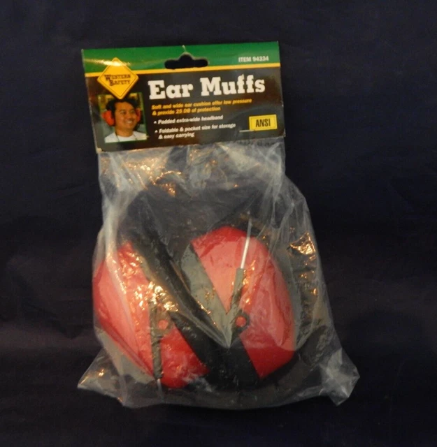 Foldable Ear Muffs Western Safety 25 DB 94334