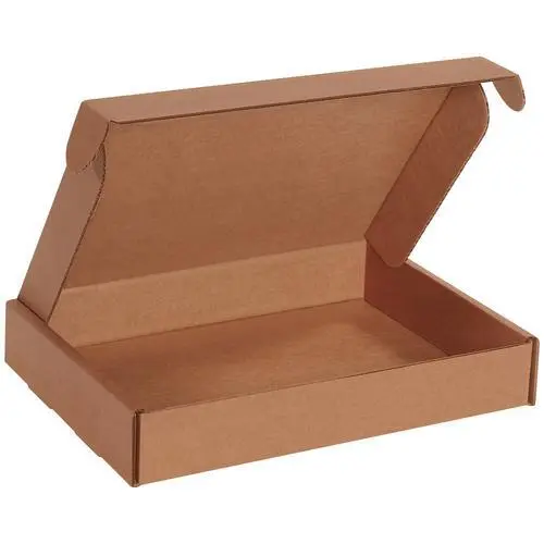 Myboxsupply 12 1/8 x 9 2.5/10.2x5.1cm Kraft de Luxe Littérature Mailer, 50 Par