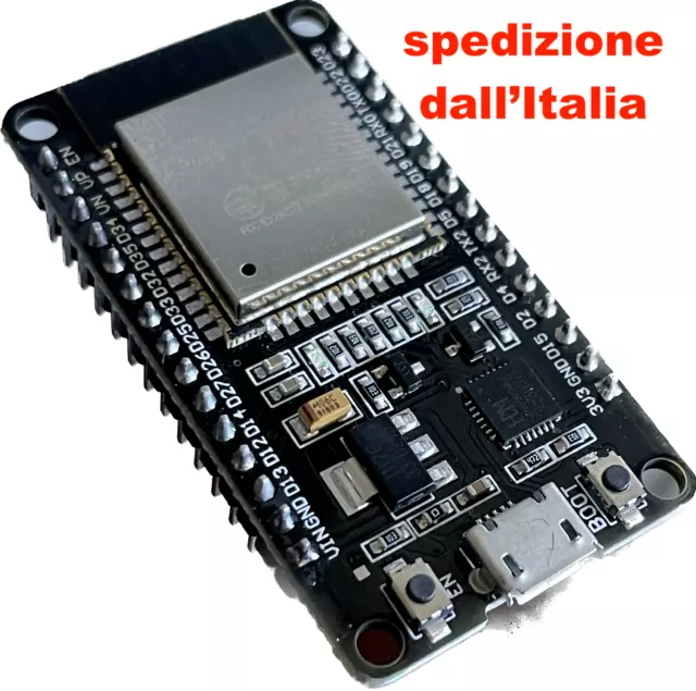 ESP32 Scheda di sviluppo CH9102X WiFi+Bluetooth Ultra-Low Power Consumption Dual